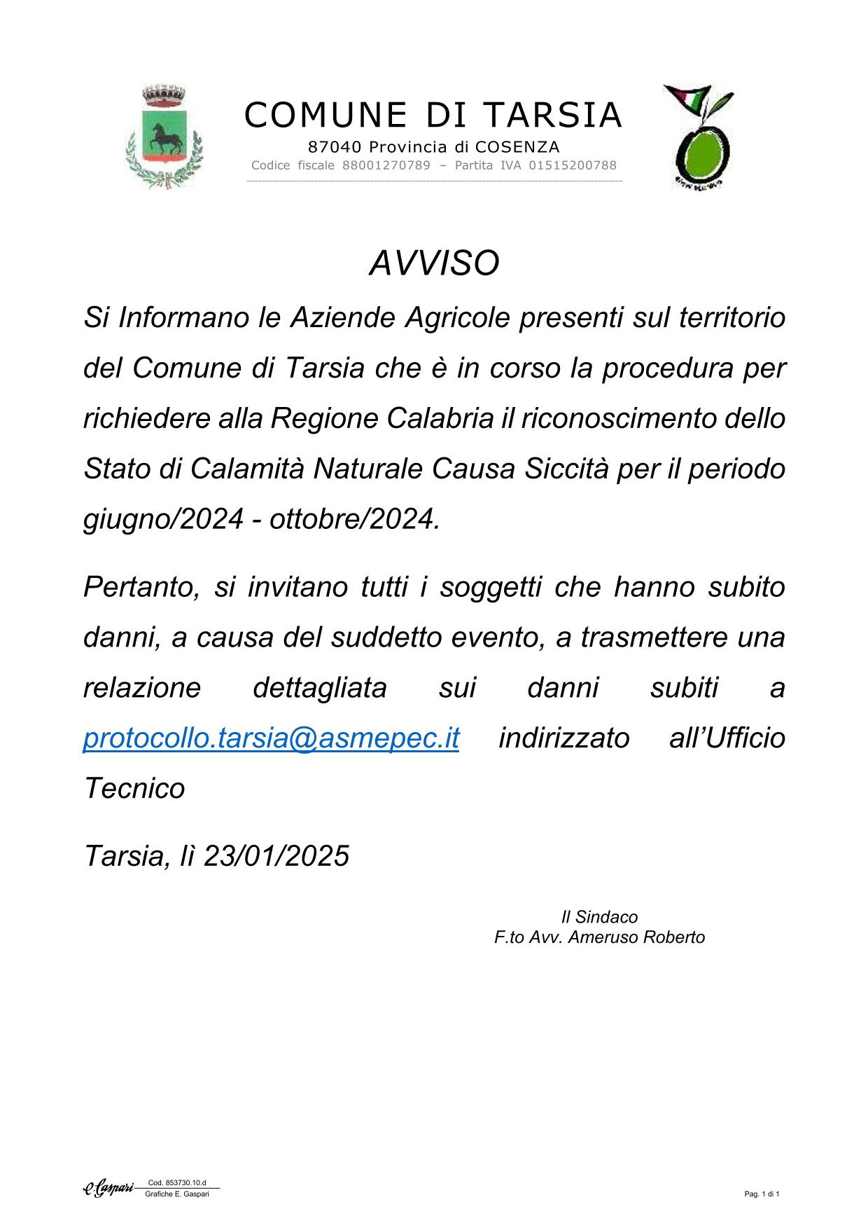 Siccità 2024